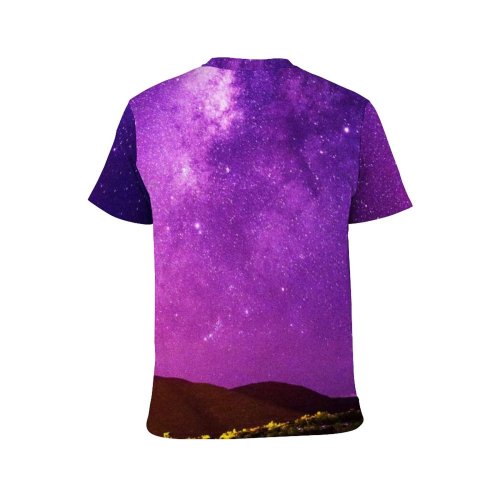 yanfind Adult Full Print T-shirts (men And Women) Amazing Astronomy Clouds Constellation Cosmos Dark Exploration Galaxy High Shot Landscape Light