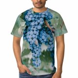 yanfind Adult Full Print T-shirts (men And Women) Agriculture Agronomy Berry Branch Bunch Countryside Cultivate Farm Farmland Foliage Garden