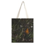 yanfind Great Martin Canvas Tote Bag Double Butterfly Insect Invertebrate Monarch Flower Plant Grey white-style1 38×41cm