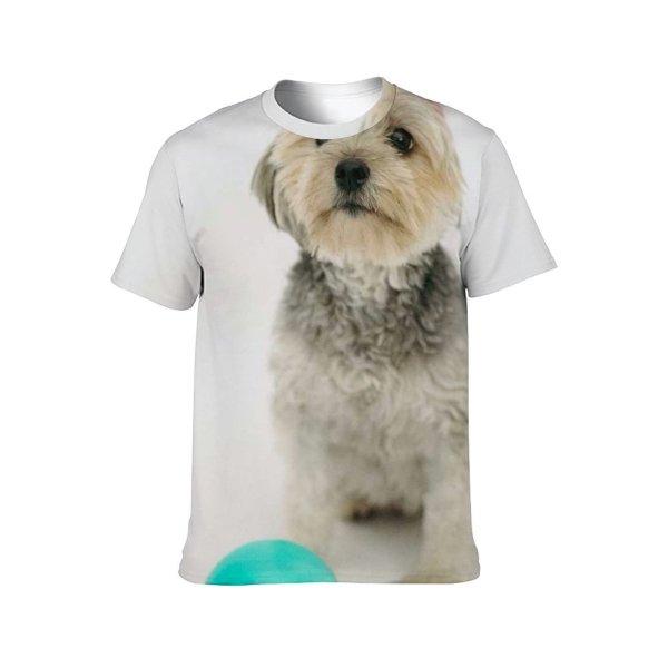 yanfind Adult Full Print T-shirts (men And Women) Adorable Ball Balloon Birthday Calm Carefree Celebrate Colorful Comfort Curious