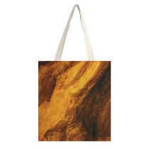 yanfind Great Martin Canvas Tote Bag Double Cave Outdoors Flame Bonfire Fire white-style1 38×41cm
