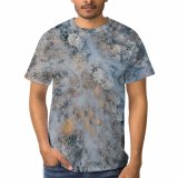 yanfind Adult Full Print T-shirts (men And Women) Above Aerial Shot Daylight Forest Frost Frozen Outdoors Path Snow Trees