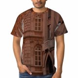 yanfind Adult Full Print T-shirts (men And Women) Aged Ancient Architecture Area Attract Building Carve City Classic Complex Construction