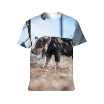 yanfind Adult Full Print T-shirts (men And Women) Agricultural Agriculture Blurred Colorful Country Countryside Daytime Dry Farm Farming Farmland