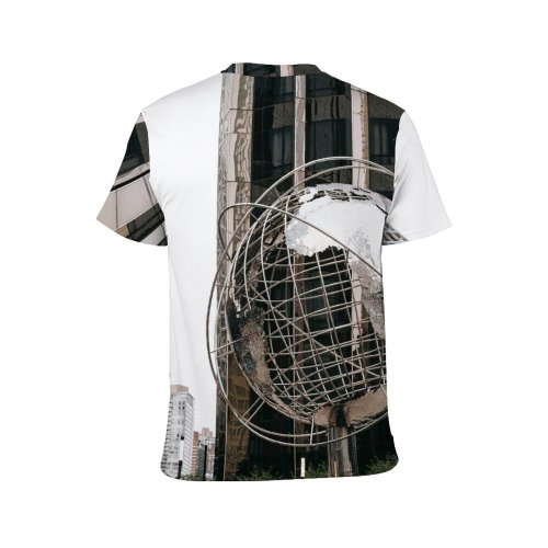 yanfind Adult Full Print T-shirts (men And Women) America Architecture Avenue Building Center City Columbus Complex Construction Contemporary Design Development