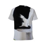 yanfind Adult Full Print T-shirts (men And Women) Adorable Apartment Awake Calm Cat Comfort Cozy Cute Fluff