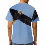 yanfind Adult Full Print T-shirts (men And Women) Altitude Atmosphere Avian Beak Bird Watching Sky Carnivore Cloudless Creature Dynamic