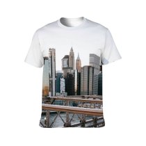 yanfind Adult Full Print T-shirts (men And Women) America Architecture Automobile Brooklyn Building Canal Car Center Channel City Cityscape