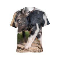 yanfind Adult Full Print T-shirts (men And Women) Agricultural Agriculture Blurred Colorful Country Countryside Farm Farmland Farmyard Field Grass