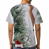 yanfind Adult Full Print T-shirts (men And Women) Anonymous Arm Raised Assorted Ball Bauble Branch Celebrate Christmas Tree Coniferous
