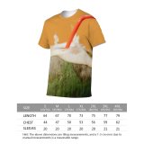 yanfind Adult Full Print T-shirts (men And Women) Anonymous Appetizing Beverage Cocktail Coconut Crop Delicious Demonstrate Edible Faceless Flavor
