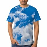 yanfind Adult Full Print T-shirts (men And Women) Atmosphere Sky Cloud Cloudiness Clouds Form Cloudscape Cloudy Cumulus Daylight Downy