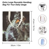 yanfind Great Martin Canvas Tote Bag Double Butterfly Insect Invertebrate Argentina Monarch Flower Snout Amercian Grey Creative Commons white-style1 38×41cm