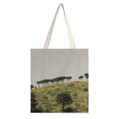 yanfind Great Martin Canvas Tote Bag Double Field Grassland Outdoors Countryside Savanna Marina Del Circeo Felice Province Latina white-style1 38×41cm