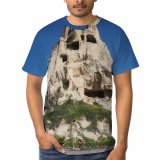 yanfind Adult Full Print T-shirts (men And Women) Altitude Asphalt Calm Canyon Cappadocia Cave Cliff Colorful Space Dark Daytime Desert