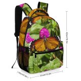 yanfind Children's Backpack Butterfly Insect Invertebrate Monarch Plant Birds  Flower Preschool Nursery Travel Bag