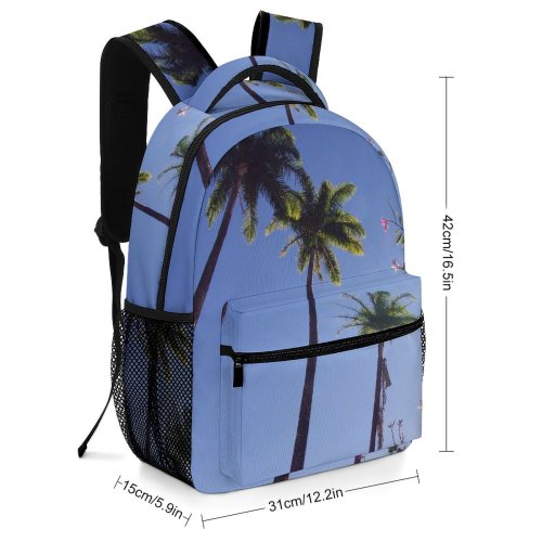 yanfind Children's Backpack Brazil Brasil Palm Tree Plant Sky Leaf Flower Imperial Coconut Forest Preschool Nursery Travel Bag