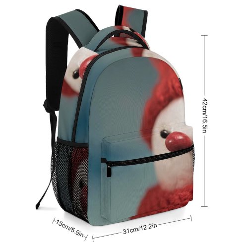 yanfind Children's Backpack Art Snow Christmas Decoration Texture Handicraft Funny Scarf Craft Preschool Nursery Travel Bag