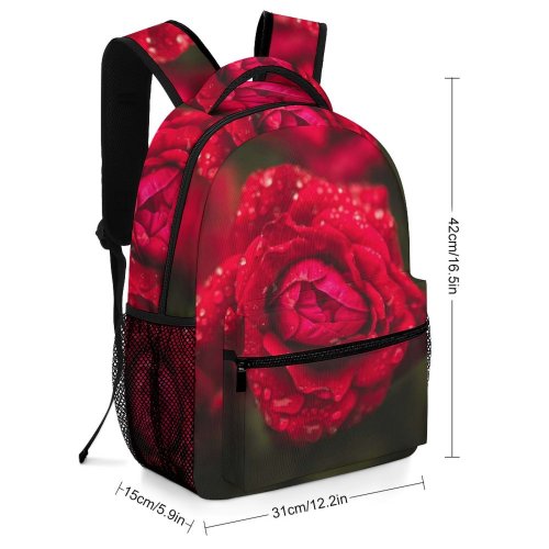 yanfind Children's Backpack Flora  Leaves Rose Beauty Plant Geranium Free Wrocław Bokeh Wallpapers Preschool Nursery Travel Bag