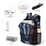 yanfind Children's Backpack  Street City Time Lights  Downtown Lapse Traffic Evening Travel Preschool Nursery Travel Bag