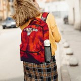 yanfind Children's Backpack Flora Petals Blooming Roses Outdoors Bloom Flowers Preschool Nursery Travel Bag