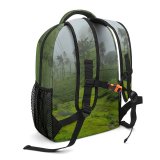 yanfind Children's Backpack Field Grassland Outdoors Countryside Paddy Kerala India Plant Vegetation Land Preschool Nursery Travel Bag