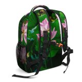 yanfind Children's Backpack Flower Images Plant Lotus Leaf Pond  Lily Preschool Nursery Travel Bag