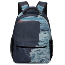 yanfind Children's Backpack Cliff Outdoors Grey Promontory Preschool Nursery Travel Bag