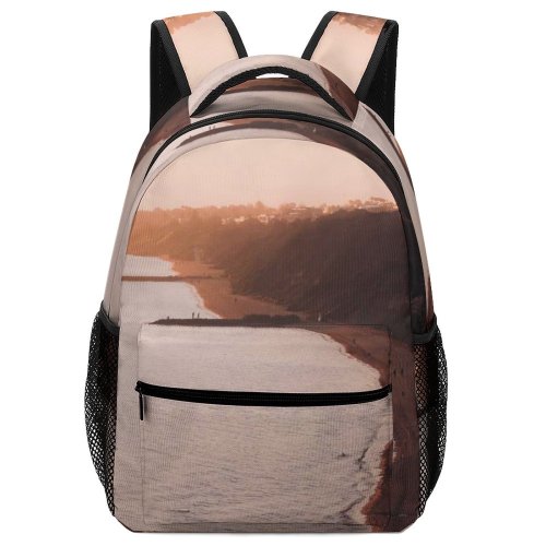 yanfind Children's Backpack  Financial Promontory Beach  Creative Rock Australia Pictures Sea Outdoors Preschool Nursery Travel Bag