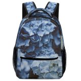 yanfind Children's Backpack Flora Flower Rhodedendron Leaves Faded Floral Petal Plant  Grey Preschool Nursery Travel Bag