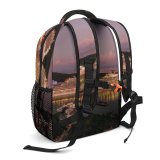 yanfind Children's Backpack Bay Tourism Liners Port Adventure Landscape Destination Travel Island Marina Beach Cruise Preschool Nursery Travel Bag