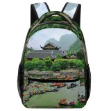 yanfind Children's Backpack Festival Tourism City Vacation Trang Landscape Lehoi Travel Colorful Hills Island Preschool Nursery Travel Bag