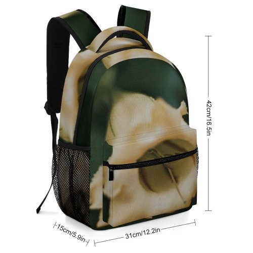 yanfind Children's Backpack Flower Plant  Rose Petal  Town Malaysia Natural Tree Botanical Garden Preschool Nursery Travel Bag