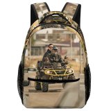 yanfind Children's Backpack Drive Bike Tree Together Atv Journey Post City Time Quad Weekend Preschool Nursery Travel Bag