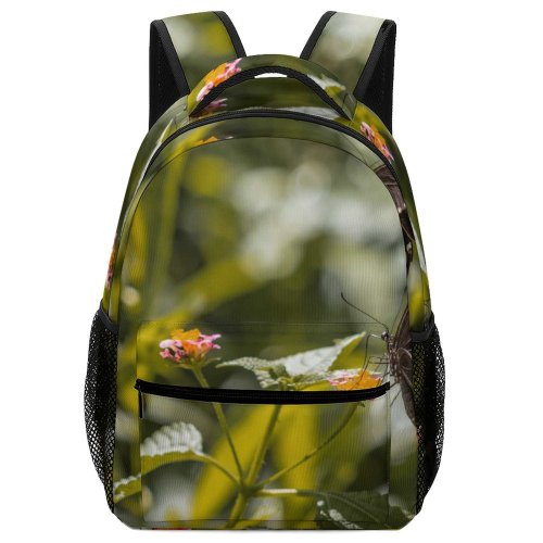 yanfind Children's Backpack Bee Honey Insect Invertebrate Plant Pollen Butterfly  Flower Leaf Preschool Nursery Travel Bag