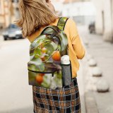 yanfind Children's Backpack Fruits Plant Persimmon Flora Produce Citrus Fruit Grapefruit Apricot Botanical Garden Institute Vladivostok Preschool Nursery Travel Bag