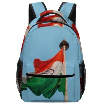 yanfind Children's Backpack Freedom Independence Daylight India Flag Republic Windy Outdoors Indian Wind Jaipur Unity Preschool Nursery Travel Bag