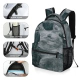 yanfind Children's Backpack Abies Scenery Tree  Pine Domain Plant Fir Spruce Public Outdoors Preschool Nursery Travel Bag