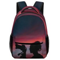 yanfind Children's Backpack Dark Exploration Sunset Discovery Evening Tripod Space Galaxy Outdoors Starry Photographer Preschool Nursery Travel Bag