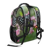 yanfind Children's Backpack  Focus Butterfly Delicate Flowers Insect Butterly  Depth Field Shallow Lepidoptera Preschool Nursery Travel Bag