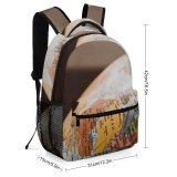 yanfind Children's Backpack Geography Exploration Ball Planet Travel Globe Continent Round Commerce Universe Shaped Preschool Nursery Travel Bag
