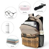 yanfind Children's Backpack Building Architecture Jaipur India Dome Worship Grey Reflection Palace Castle Fort Floating Preschool Nursery Travel Bag