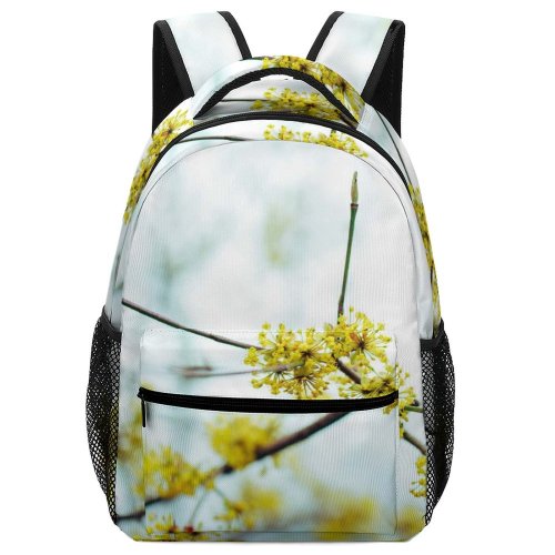 yanfind Children's Backpack  Apiaceae Flower Plant Erlangen Deutschland Pollen Petal Bloom Awakening Spring Preschool Nursery Travel Bag