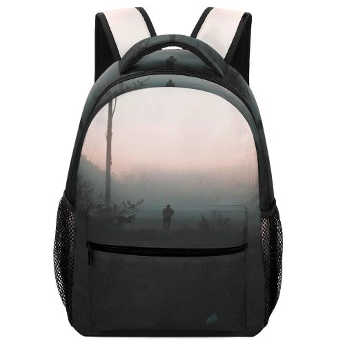 yanfind Children's Backpack Flora Dawn Tree Sky Mist Upas Plant Fog Sunset Free Dusk Preschool Nursery Travel Bag