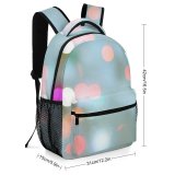 yanfind Children's Backpack  Focus Facebook Design Shiny Shining Illuminated Lights Insubstantial Blurred Sparkle Defocused Preschool Nursery Travel Bag