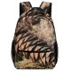 yanfind Children's Backpack Abies Birds Tree Pine Plant Wildlife Fir Larch Spruce  Fungus Preschool Nursery Travel Bag