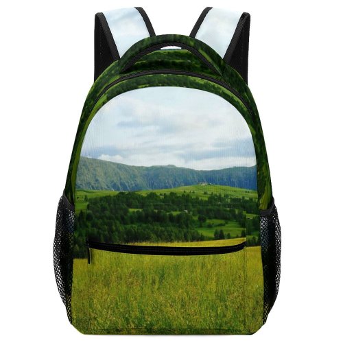 yanfind Children's Backpack Field Grassland Outdoors Countryside Meadow Rural Farm Pasture Ranch Public Domain Preschool Nursery Travel Bag