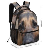 yanfind Children's Backpack Dog German Pet Vertebrate Canidae Snout Nose Carnivore Ear Preschool Nursery Travel Bag