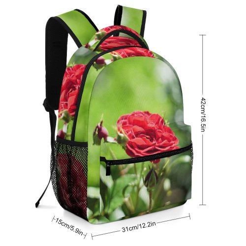 yanfind Children's Backpack  Flower Plant Rose Geranium Creative Commons Preschool Nursery Travel Bag