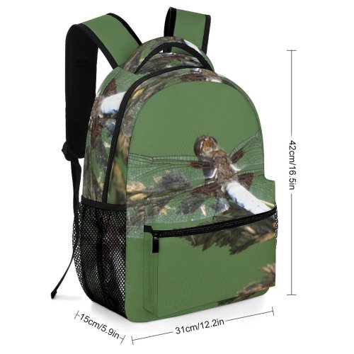 yanfind Children's Backpack Fly Bug Beach Flower Insect Dragonflies Damseflies Net Winged Insects Invertebrate Preschool Nursery Travel Bag